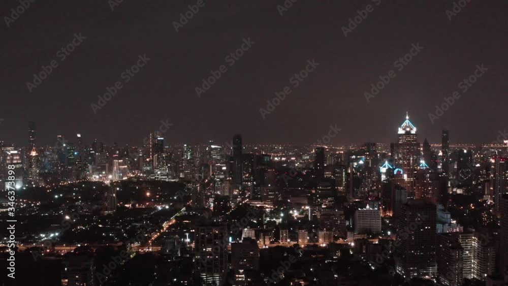 Aerial view of Asoke intersection and sky train station in Bangkok Thailand Terminal twenty one mall and grande centre point bts Aerial view of Asoke intersection and sky train station in Bangkok Thailand Terminal twenty one mall and grande centre point bts
