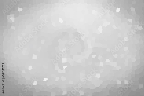 White and gray bokeh background. Blur background. White bubbles wallpaper. © pipat