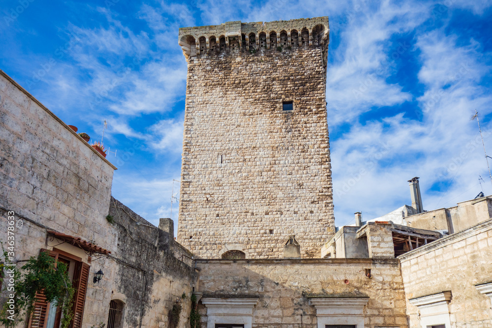 Castle of Rutigliano. Puglia. Italy. Castle of Rutigliano. Puglia. Italy.