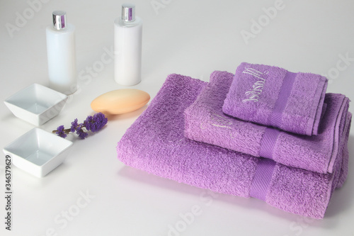 conjunto de toallas de baño