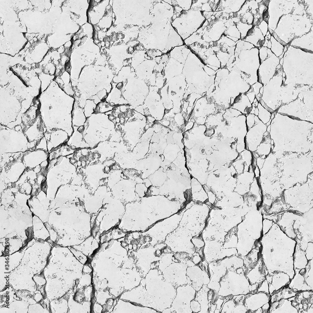 Obraz premium Old white marble texture seamless. Background pattern.