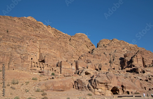 ruins of the ancient city of petra