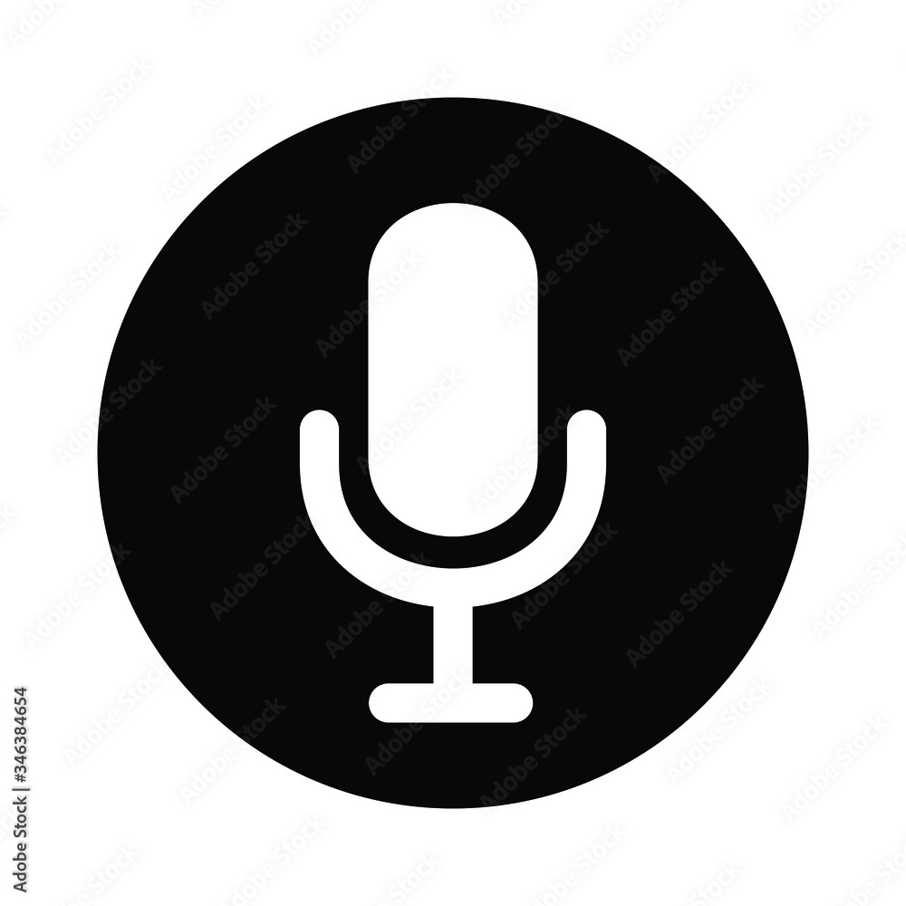 microphone icon on the phone microphone icon on the phone