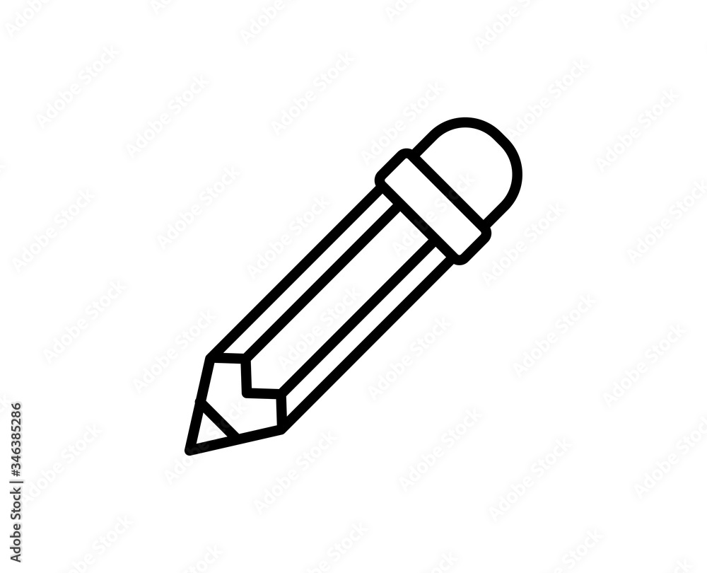 Pencil line icon Pencil line icon