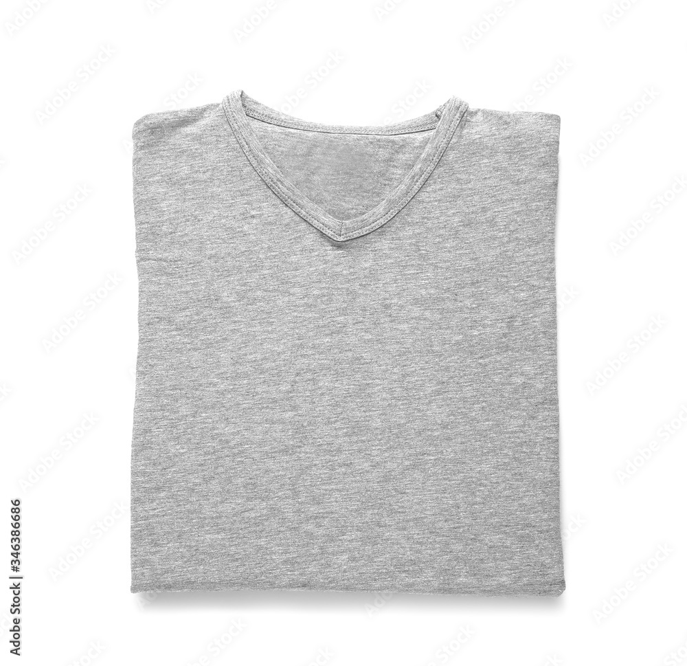 Modern t-shirt on white background Modern t-shirt on white background