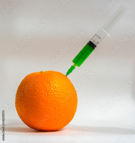 Stick a syringe in the fruit