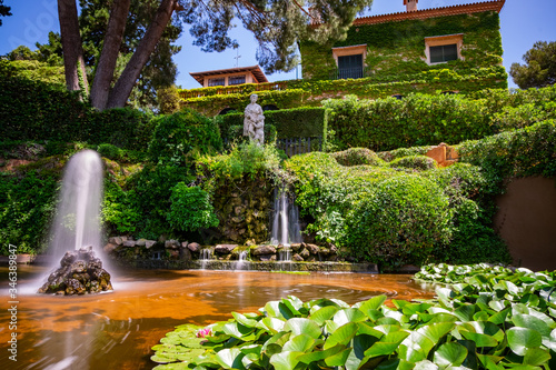 Santa Clotilde Gardens in Lloret de mar, Catalonia, Spain. photo