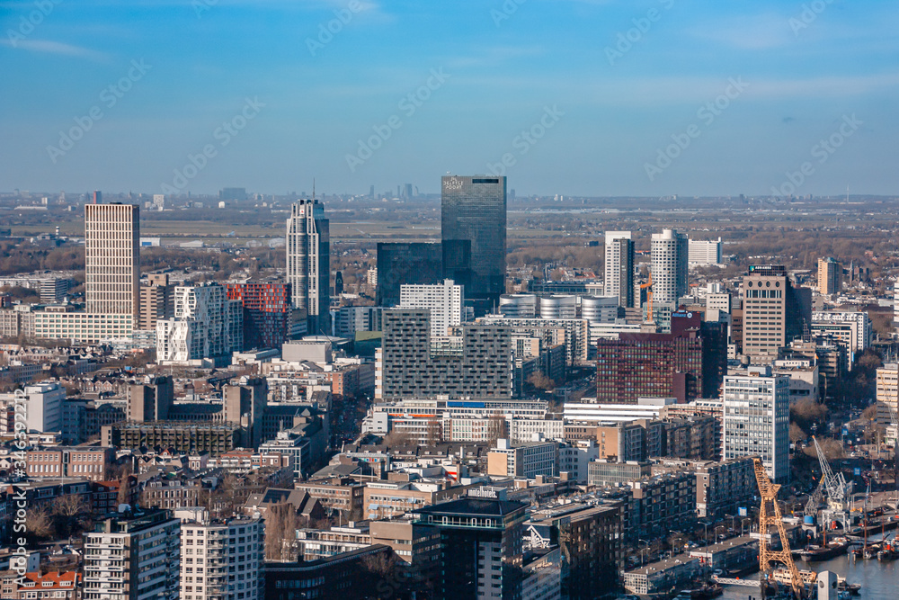 Rotterdam skyline