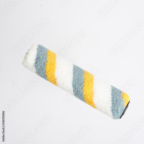 Isolated, rooler, paint, object, cone, wind, equipment