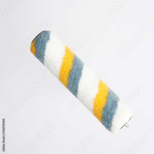Isolated, rooler, paint, object, cone, wind, equipment
