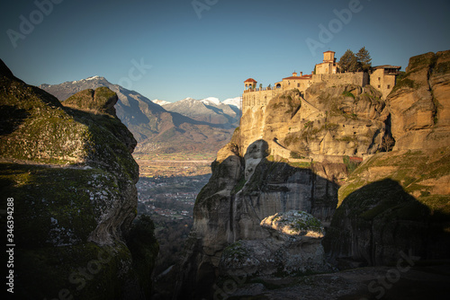 Meteora is included in the UNESCO World Heritage Site. Meteora is a big monastery complex including nine reserved monastery built on top of difficult high cliffs resembling stone pillars 400 meters