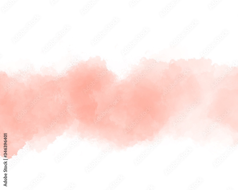 Pink watercolor background design, watercolor background concept.
