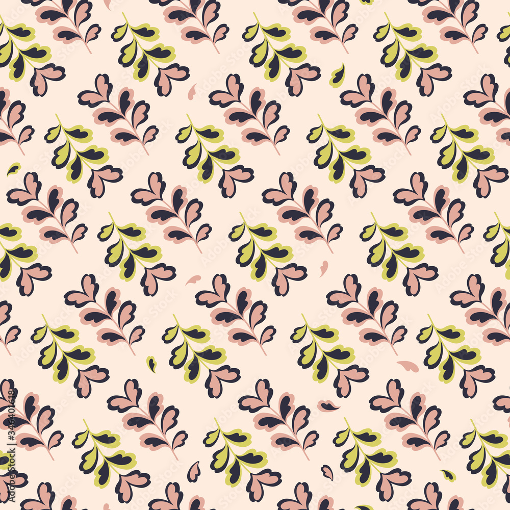 Abstract floral seamless paper with abstract flowers and abstract shapes.Digital repeating paper background for fabric, wallpaper, surface design, wrapping, scrapbook paper,branding Abstract floral seamless paper with abstract flowers and abstract shapes.Digital repeating paper background for fabric, wallpaper, surface design, wrapping, scrapbook paper,branding