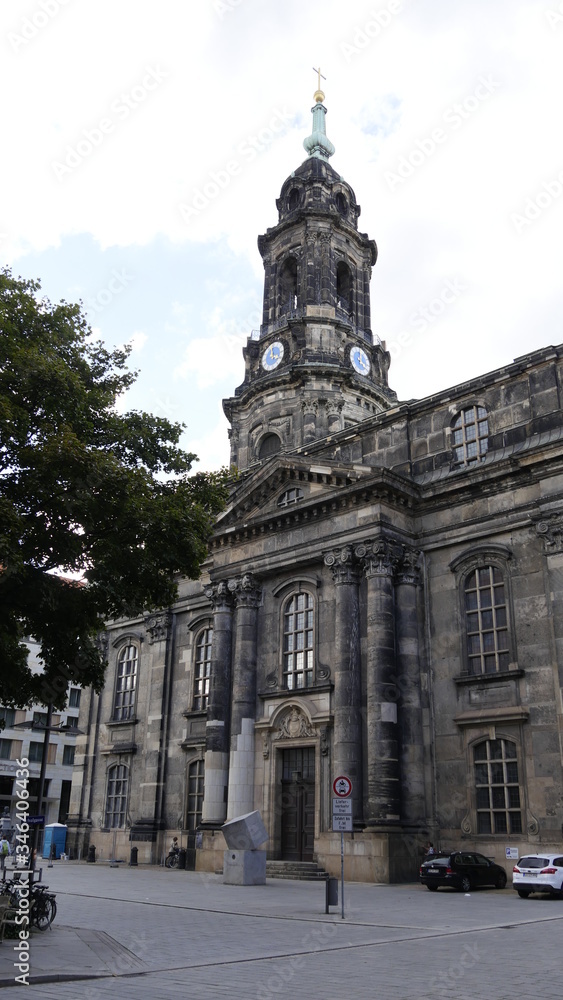 Fototapeta premium Kreuzkirche Dresden [An der Kreuzkirche 6, 01067 Dresden]