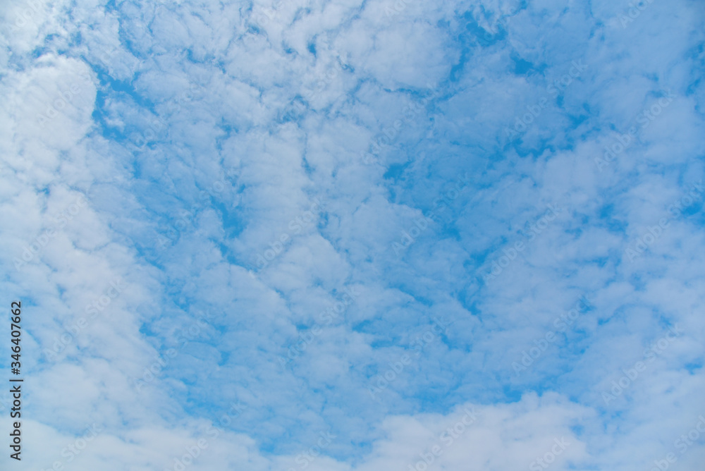 white clouds dense on blue sky for texture background white clouds dense on blue sky for texture background