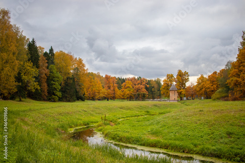 autumn in Pavlovsk Park