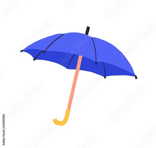 Cartoon colorful umbrella vector graphic illustration