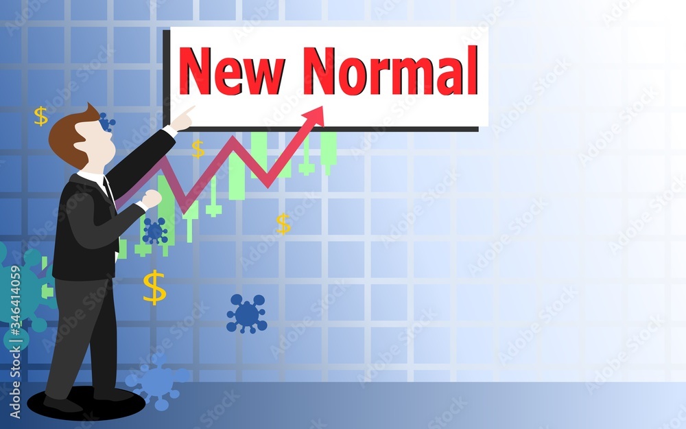 Business man pointed to changing consumer behavior goals . There is an adjustment of the business group. New Graphic. Chart and candlestick rising. Dollar symbol. Marketing range Corona virus crisis.
Business man pointed to changing consumer behavior goals . There is an adjustment of the business group. New Graphic. Chart and candlestick rising. Dollar symbol. Marketing range Corona virus crisis.