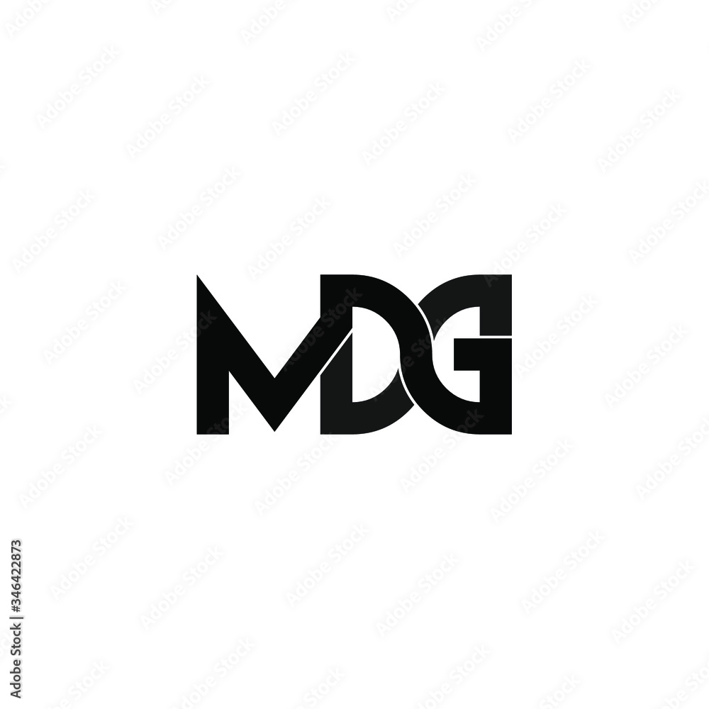 mdg letter original monogram logo design mdg letter original monogram logo design