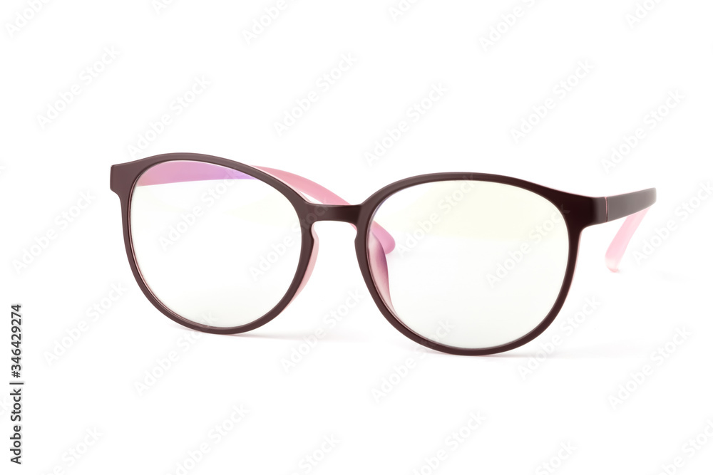 fashion glasses isolate on white background fashion glasses isolate on white background
