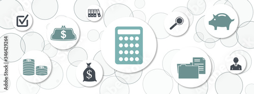 Fotografie Concept of accounting