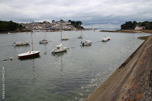 marina in douarnenez (brittany - france)