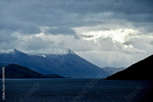 The whales avenue in Patagonia on the 29th january 2020. Picture taken while sailing in Chilean Patagonia. photo
