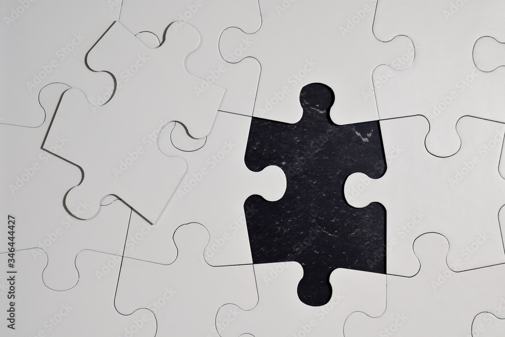 Puzzle casse tete complication piece assemblage noir Puzzle casse tete complication piece assemblage noir