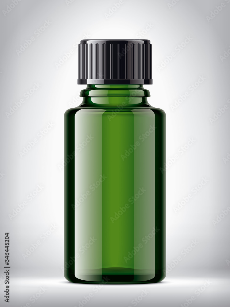 Bottle on background. Glossy surface version. Bottle on background. Glossy surface version.
