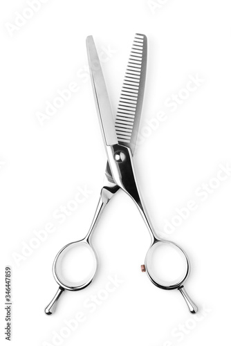 scissors and comb isolated