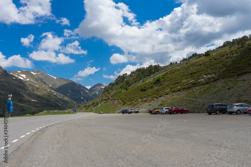 Tristaina high mountain lakes in Pyrenees, Andorra. © alzamu79