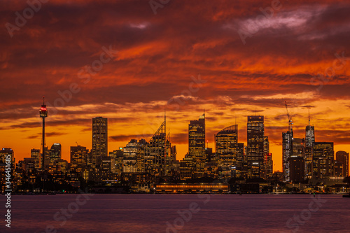 Sunset from Point Piper  Sydney