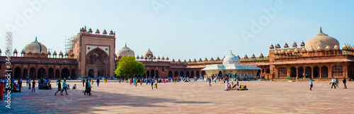 Fatehpur Sikri fort is a town in the Agra District of Uttar Pradesh, India. Buland Gate, Dadupura,
 photo