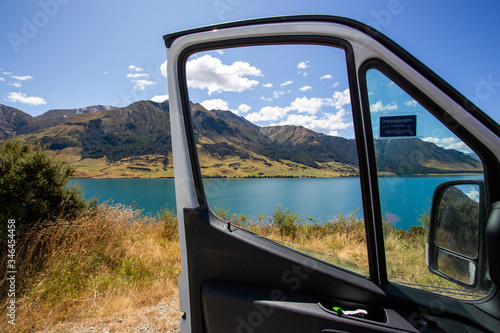Road trip by rv in New Zealand