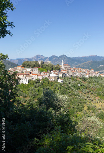 Monteroduni italian tipycal mountain village