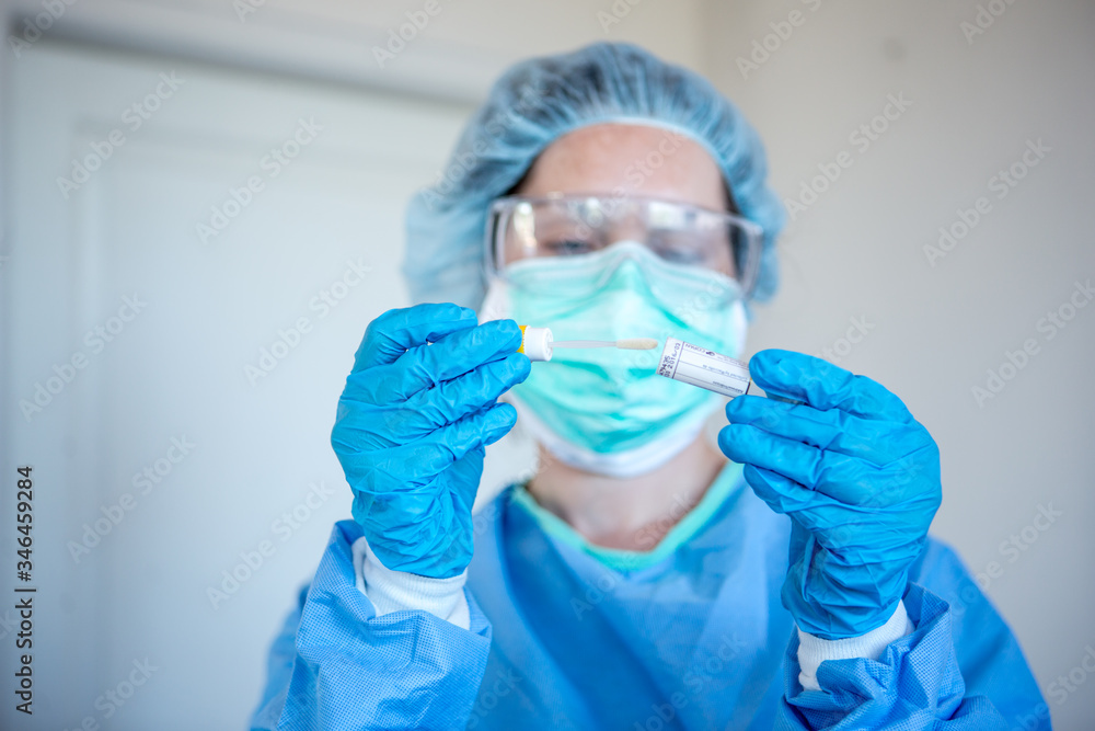 Epidemic Outbreak. Doctor in protective suit. Epidemic Outbreak. Doctor in protective suit.