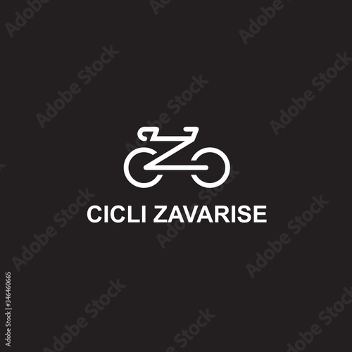 ccz bicycle logo / bicycle vector