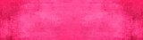 Pink magenta stone concrete paper texture background panorama banner long, with space for text 