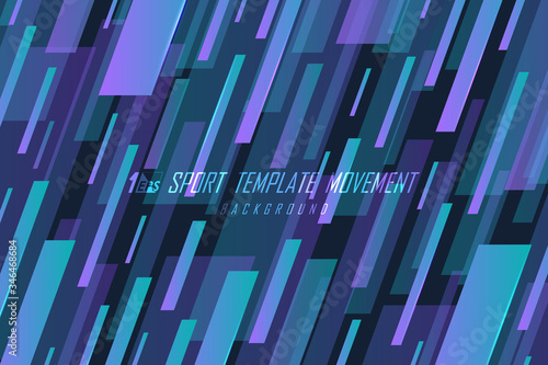 Abstract gradient stripe line sport design artwork template background. illustration vector eps10