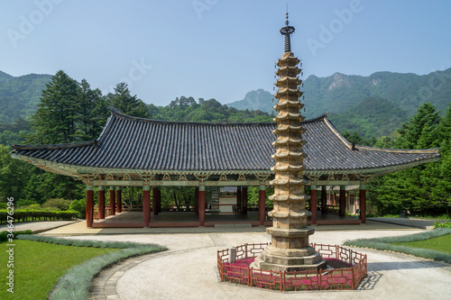 Pohyonsa Temple, North Korea	 photo