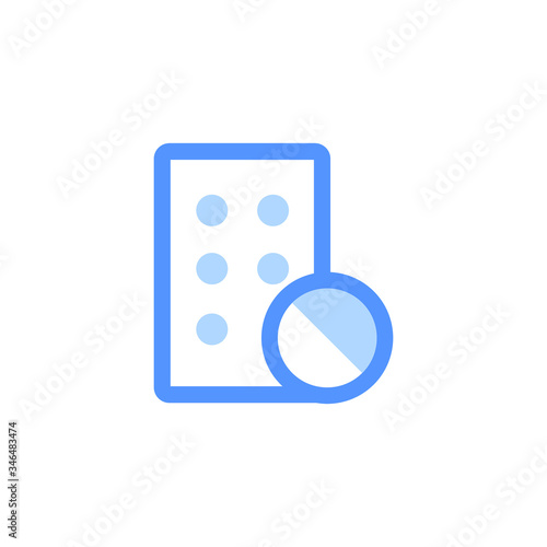 Pills line icon. High-quality outline logo for web site design and mobile apps. Vector illustration on a white background.