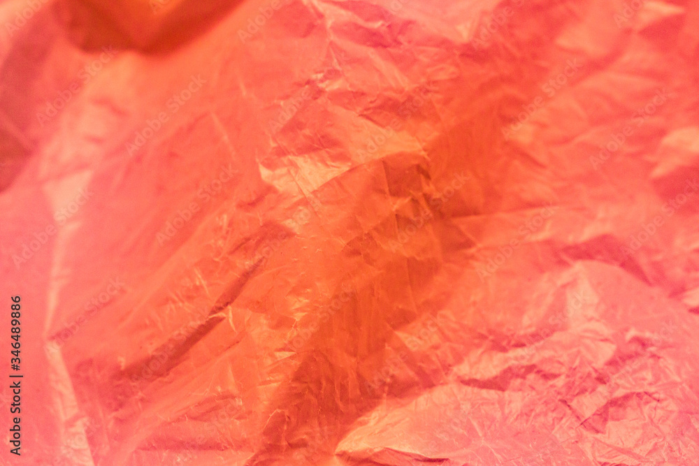 Fototapeta premium crumpled paper or plastic background