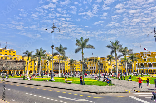 Plaza de Armas, Lima, Peru photo