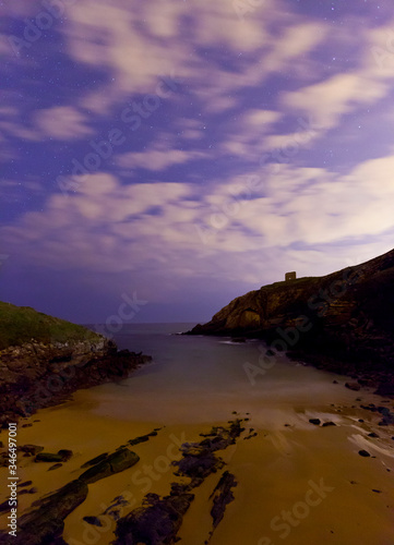 Santa Justa beach, Ubiarco, Bay of Biscay, Cantabria, Spain, Europe photo