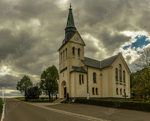 Kirche im Erzgebirge Eibenberg 