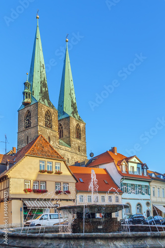 Saint Nicholas church in Quedlinburg, Germany