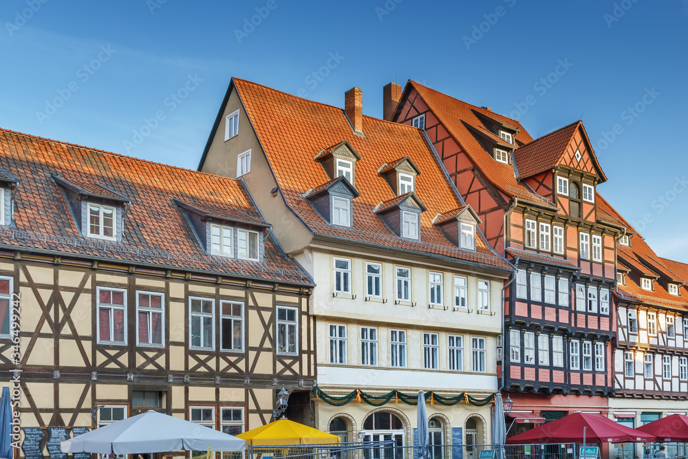 Street in Quedlinburg, Germany