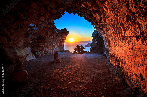 Castle of Monolithos in Rhodes island