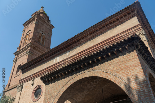 Quadro su tela Historic church of Piratello, Imola