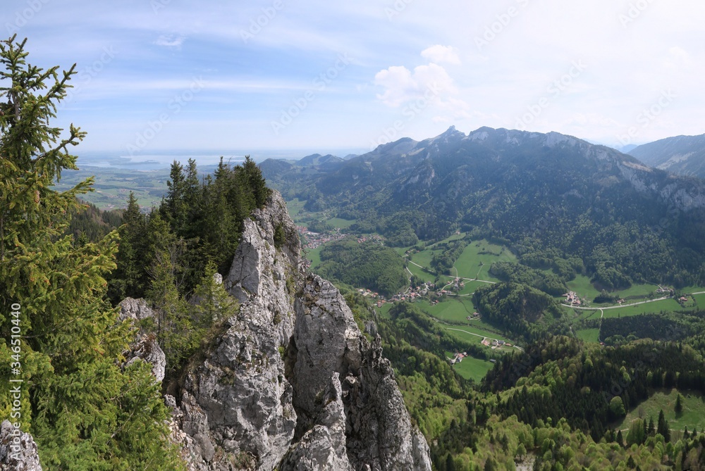 Obraz premium Panoramablick ins Priental